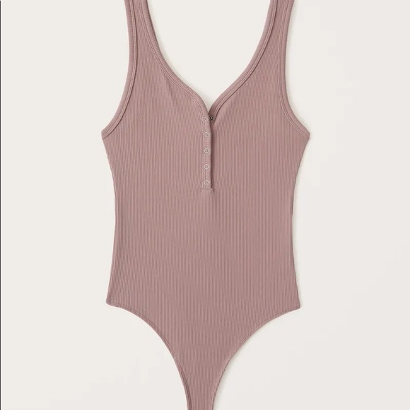 Abercrombie & Fitch Tops - Abercrombie Henley bodysuit